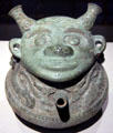 Chinese bronze ritual ewer at Smithsonian Freer Gallery of Art. Washington, DC.