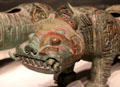 Chinese bronze fittings in form of tigers at Smithsonian Freer Gallery of Art. Washington, DC.