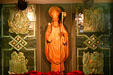 Tile work tribute to St Patrick in St Augustine Cathedral. St Augustine, FL