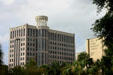 CNL Center with roof-top rotunda. Orlando, FL.