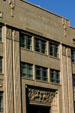 Facade details of First National Bank. Orlando, FL.