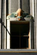 Window surround detail of Kress Building. Orlando, FL.
