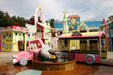 Water play area of Woody Woodpecker's Kid Zone© at Universal Studios. Orlando, FL.