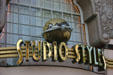 Hollywood's Art-Deco Universal Studios sign at Universal Studios. Orlando, FL.