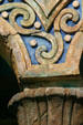 Wave design on Poseidon's Fury© at Islands of Adventure. Orlando, FL.
