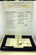 Voting machine of type which gave problems with hanging chads in museum in old State Capitol. Tallahassee, FL.