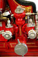 Hose connection details on American LaFrance fire engine at M.L. King Jr. National Historic Site. Atlanta, GA.