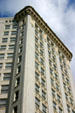Hurt Building occupies irregular pentagonal block. Atlanta, GA.