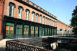 Buildings on Factors Walk where traders stood on bridges to survey cotton below. Savannah, GA