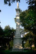 Monument to Revolutionary War hero General Casimir Pulaski by Robert Eberhard Launitz. Savannah, GA.