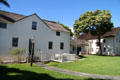 Heritage buildings of Mission House Museum. Honolulu, HI.