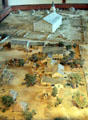 Model of Honolulu Mission Station Mission House Museum. Honolulu, HI.