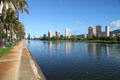 Ala Wai canal. Waikiki, HI.