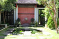 Chinese courtyard of Honolulu Academy of Arts. Honolulu, HI.