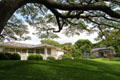 The Contemporary Museum in historic Cooke-Spalding house. Honolulu, HI.