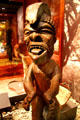 Wooden image from Hawai'i at Bishop Museum. Honolulu, HI.