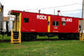 Rock Island caboose at Railwest Museum. Council Bluffs, IA