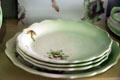 Desert Flower pattern China for Union Pacific dome dining cars at Union Pacific Railroad Museum. Council Bluffs, IA.