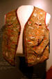 Sioux vest decorated with dyed porcupine quills at Historical Museum of Iowa. Des Moines, IA.