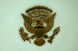 American eagle on Presidential china at Hoover Museum. West Branch, IA.