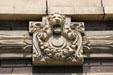 Lion detail of Hotel Yellowstone. Pocatello, ID.