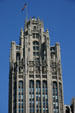 Crown of Tribune Tower. Chicago, IL.