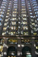 Monadnock Building , tallest masonry building in Chicago with walls at base six feet thick. Chicago, IL.