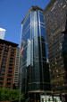 Chase Center flanked by Marquette & Federal Center buildings. Chicago, IL.