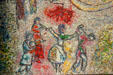 Marc Chagall's mosaic detail of musicians & dancers at Chase Tower. Chicago, IL.