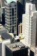 R.R. Donnelley Building & white Chicago Title Tower from Sears Tower. Chicago, IL.