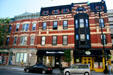 Kauffmann Store & Flats with neighboring heritage stores. Chicago, IL.