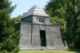 Monument to Martin A. Ryerson lumber merchant & developer in Graceland Cemetery. Chicago, IL.