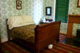 Abraham Lincoln's house guest bed, originally Lincoln's own bed. Springfield, IL.