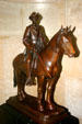 Sculpture of Abraham Lincoln as a ranger by Fred M. Torrey within Lincoln's monument. Springfield, IL.