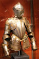 Half armor from Milan, Italy at Art Institute of Chicago. Chicago, IL.