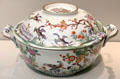 Porcelain tureen by Du Paquier Porcelain Manufactory of Vienna, Austria at Art Institute of Chicago. Chicago, IL.