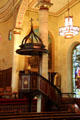 Pulpit in Old Cathedral. Vincennes, IN.