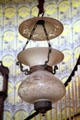 Front hall lamp at Grouseland. Vincennes, IN.