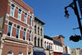 310-16 Main St. streetscape of Vincennes. Vincennes, IN.