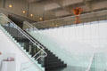Stairway at Wichita Art Museum. Wichita, KS.