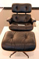 Lounge Chair & Ottoman by Charles Eames at Wichita Art Museum. Wichita, KS.