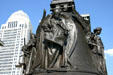 Thomas Jefferson statue. Louisville, KY.