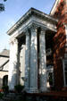 Neoclassical Beaux Arts porch. Lexington, KY.