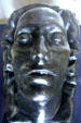 Bronze death mask of Napoleon by Dr. Francesco Antommarchi at Cabildo Museum. New Orleans, LA.