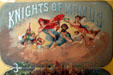 Detail of Mardi Gras Knights of Momus poster at Presbytère Museum. New Orleans, LA.