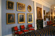 Collection of paintings in the Counting House, a banking hall converted from a warehouse by the Lizardi Brothers in the 1830s at Historic New Orleans Collection. New Orleans, LA