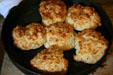 Baked biscuits at outdoor kitchen of Hermann Grima House. New Orleans, LA.