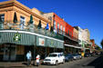 View along 1001 block of Decatur St. from St. Phillip St. New Orleans, LA.