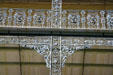 Detail of cast iron railings on Henry Raphael Denis House. New Orleans, LA.