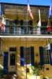 Andrew Jackson Hotel on site of U.S. District Court where Jackson was fined for his refusal to lift Martial Law. New Orleans, LA.